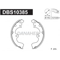 DBS10385 DANAHER Комплект гальмівних колодок