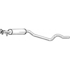 282-793 BOSAL Середній глушник вихлопних газів