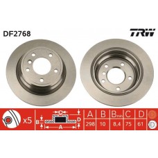 DF2768 TRW Гальмівний диск