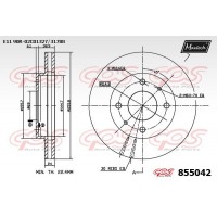 855042 MAXTECH Гальмівний диск