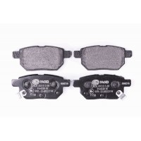 8DB 355 013-581 HELLA PAGID Комплект гальмівних колодок дисковий гальм
