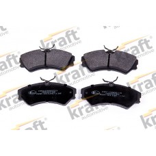 6000210 KRAFT AUTOMOTIVE Комплект гальмівних колодок дисковий гальм