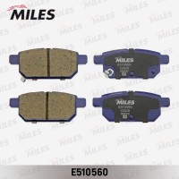 E510560 MILES Комплект гальмівних колодок дисковий гальм