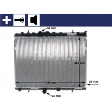 CR 5 000S MAHLE Радіатор охолодження двигуна