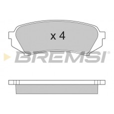 BP2899 BREMSI Комплект гальмівних колодок дисковий гальм