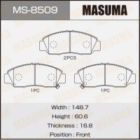 MS-8509 MASUMA Комплект гальмівних колодок
