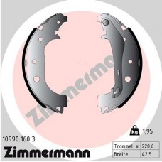 10990.160.3 ZIMMERMANN Комплект гальмівних колодок