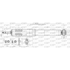 SAB8316.32 OPEN PARTS Амортизатор