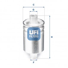 31.750.00 UFI Паливний фільтр