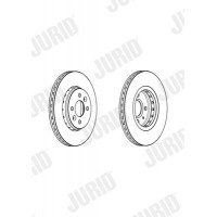 562959JC JURID Гальмівний диск