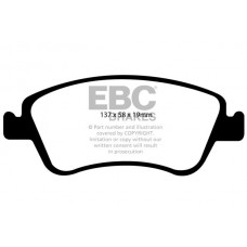 DP21948 EBC Brakes Комплект гальмівних колодок дисковий гальм
