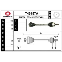 T49157A EAI Привідний вал