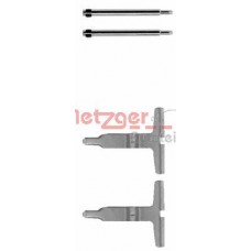 109-1217 METZGER Комплектуючі колодки дискового гальма