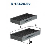K 1342A-2x FILTRON Фільтр повітря у внутрішньому просторі