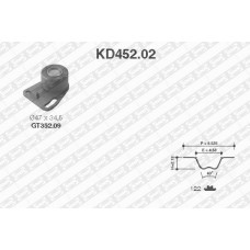 KD452.02 SNR Комплект ременя ГРМ