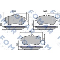 FO 848881 FOMAR Friction Комплект гальмівних колодок дисковий гальм