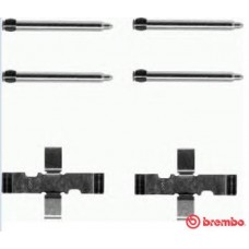 A 02 248 BREMBO Комплектуючі колодки дискового гальма