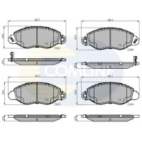 CBP31107 COMLINE Комплект гальмівних колодок дисковий гальм