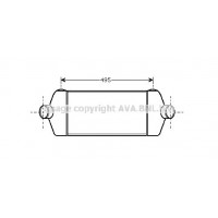 FDA4406 AVA QUALITY COOLING Интеркулер