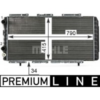 WG2183479 WILMINK GROUP Радіатор охолодження двигуна