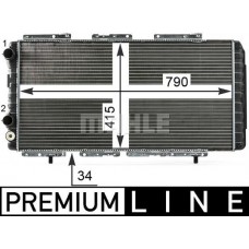 WG2183479 WILMINK GROUP Радіатор охолодження двигуна