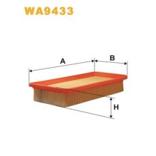 WA9433 WIX FILTERS Повітряний фільтр