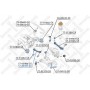 57-03987-SX STELLOX Ричаг незалежної підвіски колеса, подвеска колеса