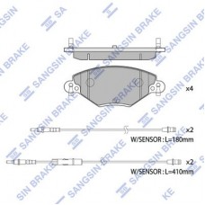 SP4230 Hi-Q Комплект гальмівних колодок дисковий гальм