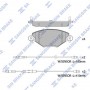 SP4230 Hi-Q Комплект гальмівних колодок дисковий гальм