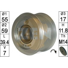 ZN5656 ERA Механізм вільного ходу генератора