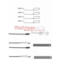 109-1280X METZGER Комплектуючі колодки дискового гальма