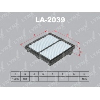 LA-2039 LYNXauto Повітряний фільтр