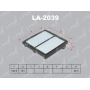 LA-2039 LYNXauto Повітряний фільтр
