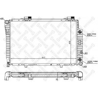 10-25095-SX STELLOX Радіатор охолодження двигуна