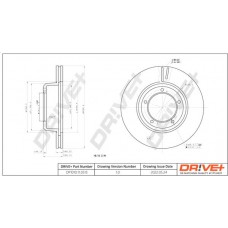 DP1010.11.0513 Dr!ve+ Гальмівний диск