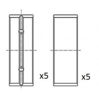 BM1045-STD FAI AutoParts Підшипник колінвалу