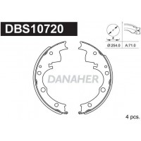 DBS10720 DANAHER Комплект гальмівних колодок