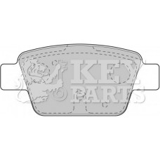 KBP1718 KEY PARTS КомплеК т гальмівних колодок, дискове гальмо