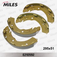 E210592 MILES Комплект гальмівних колодок