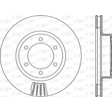 BDR2149.20 OPEN PARTS Гальмівний диск