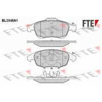 BL2546A1 FTE Комплект гальмівних колодок дисковий гальм