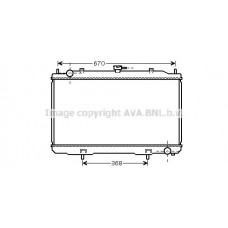 DN2324 AVA QUALITY COOLING Радіатор охолодження двигуна