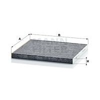 CUK 26 017 MANN-FILTER Фільтр повітря у внутрішньому просторі