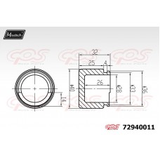 72940011 MAXTECH Поршень корпус скоби гальма
