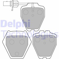 LP1703 DELPHI Комплект гальмівних колодок дисковий гальм