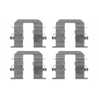 1 987 474 467 BOSCH Комплектуючі колодки дискового гальма