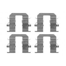 1 987 474 467 BOSCH Комплектуючі колодки дискового гальма