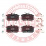 13046028452N-SET-MS MASTER-SPORT GERMANY Комплект гальмівних колодок дисковий гальм