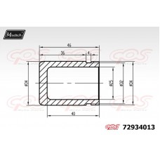 72934013 MAXTECH Поршень корпус скоби гальма