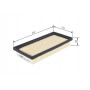 F 026 400 507 BOSCH Повітряний фільтр